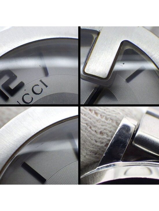 Gucci Watch Round Silver Dial SS Quartz Analog main image 5